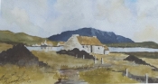 Connemara Cottages (After Paul Henry)